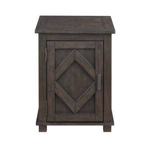 Varlet Wood Chairside Table