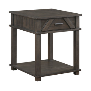 Varlet Wood End Table