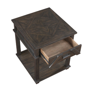 Varlet Wood End Table