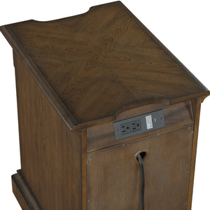 Dionne Wood Chairside Table