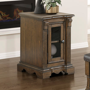 Dionne Wood Chairside Table