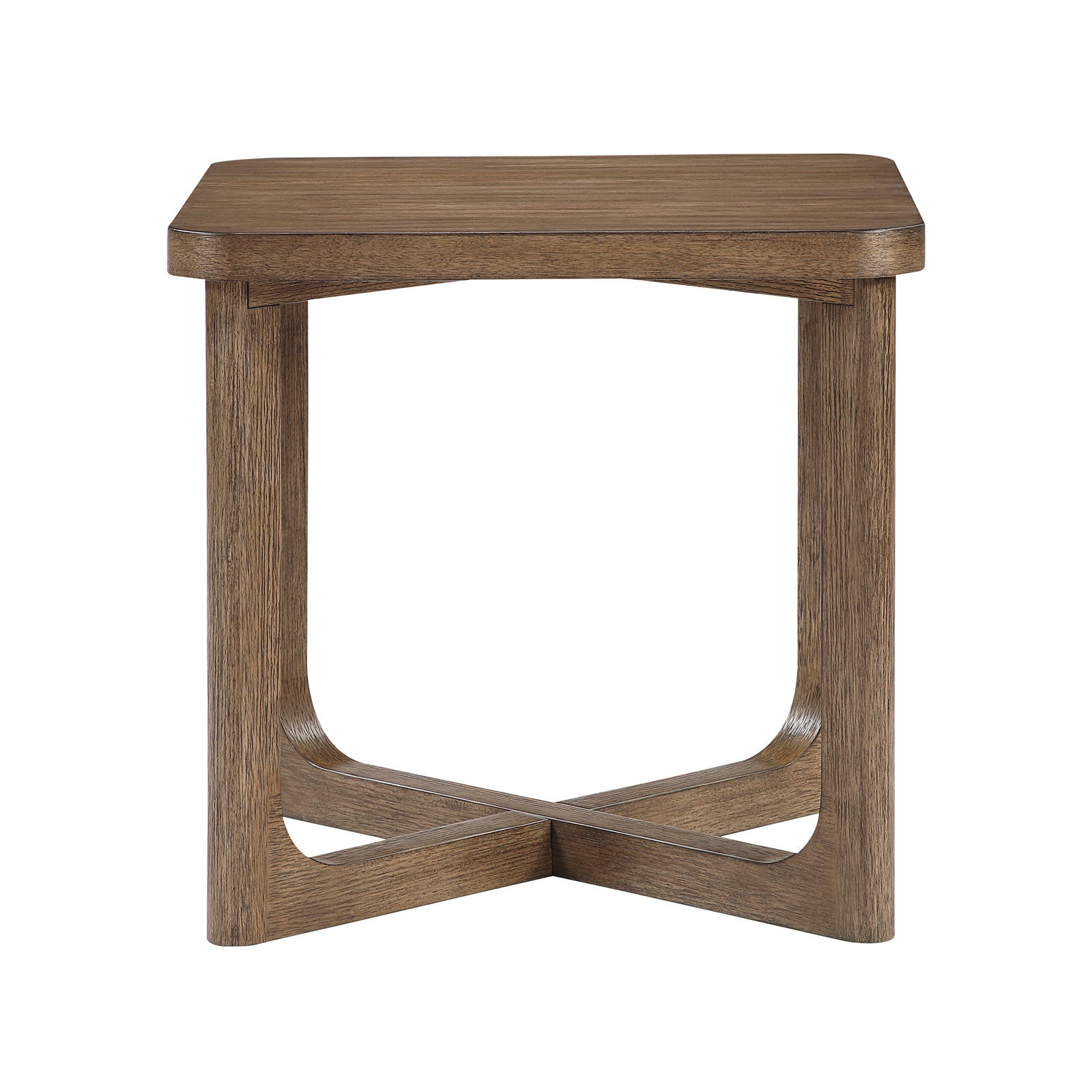 Aitana Wood Square End Table