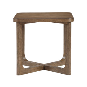 Aitana Wood Square End Table