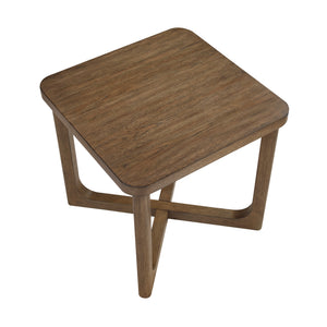 Aitana Wood Square End Table