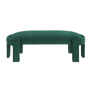 Revere Velvet Fabric Bench