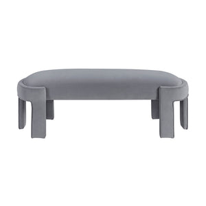 Revere Velvet Fabric Bench