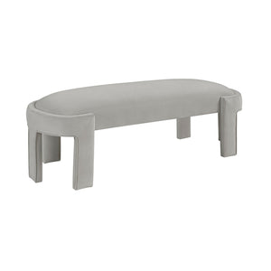 Revere Velvet Fabric Bench