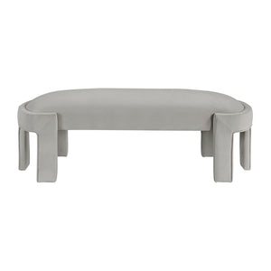 Revere Velvet Fabric Bench