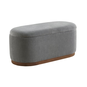Venice Corduroy Lift Top Storage Bench