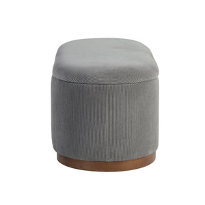 Venice Corduroy Lift Top Storage Bench