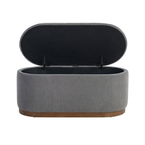 Venice Corduroy Lift Top Storage Bench