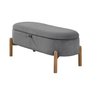 Salem Corduroy Lift Top Storage Bench