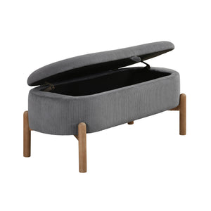 Salem Corduroy Lift Top Storage Bench