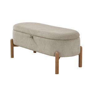 Salem Corduroy Lift Top Storage Bench