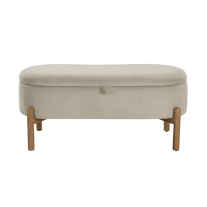 Salem Corduroy Lift Top Storage Bench