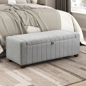 Bronte Boucle Storage Bench