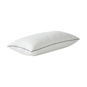 Ellavon Textured Fabric King Size Shredded Memory Foam Pillow (2-Piece/Box)