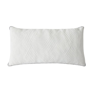 Ellavon Textured Fabric King Size Shredded Memory Foam Pillow (2-Piece/Box)
