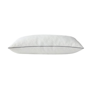 Ellavon Textured Fabric King Size Shredded Memory Foam Pillow (2-Piece/Box)