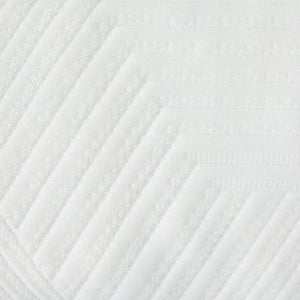 Ellavon Textured Fabric King Size Shredded Memory Foam Pillow (2-Piece/Box)