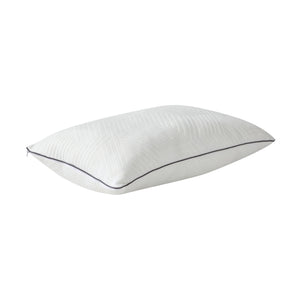 Ellavon Textured Fabric Queen Size Shredded Memory Foam Pillow (2-Piece/Box)