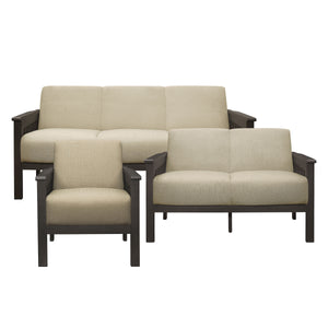 Basseri 3-Piece Living Room Sofa Set