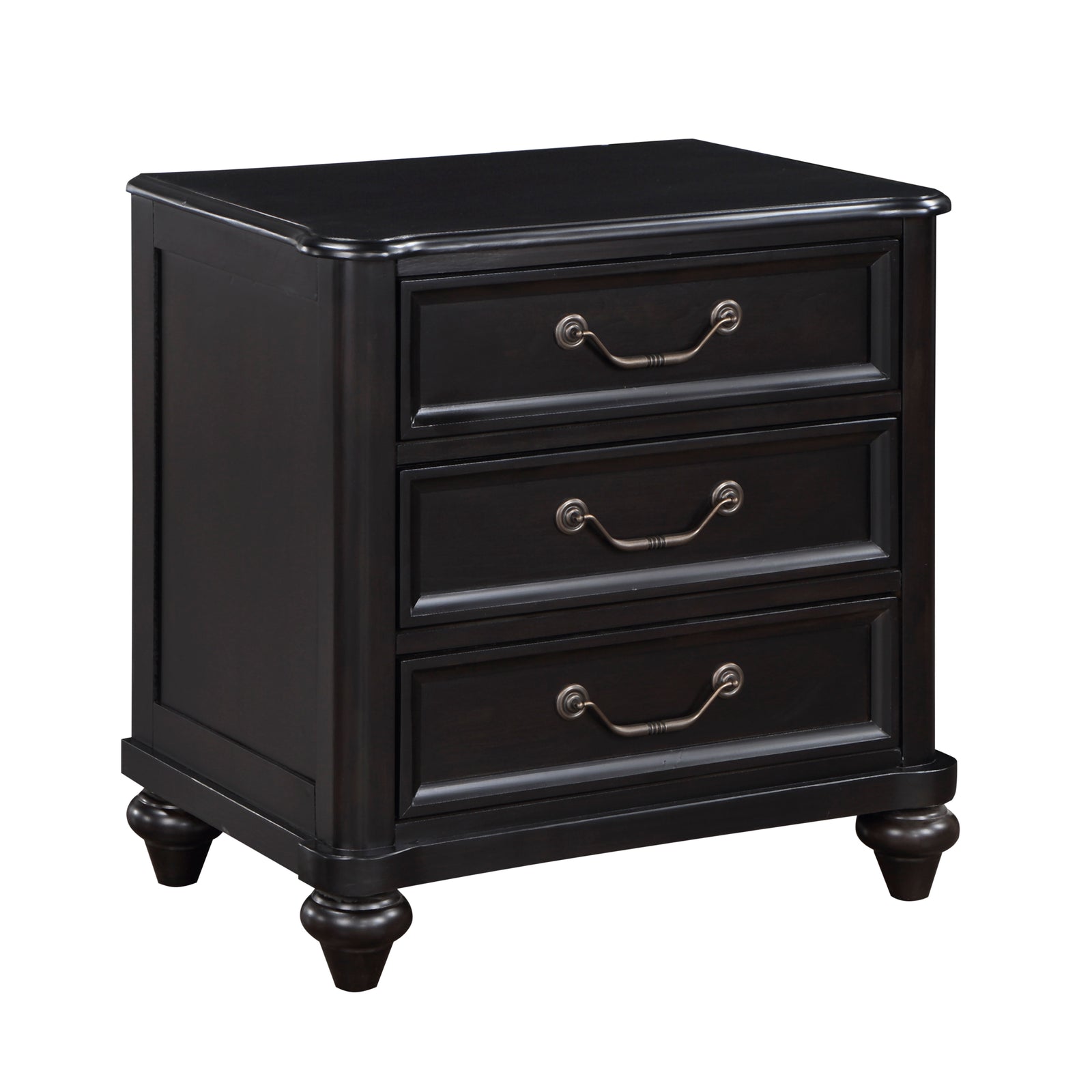 Kimberly 3-Drawer Nightstand