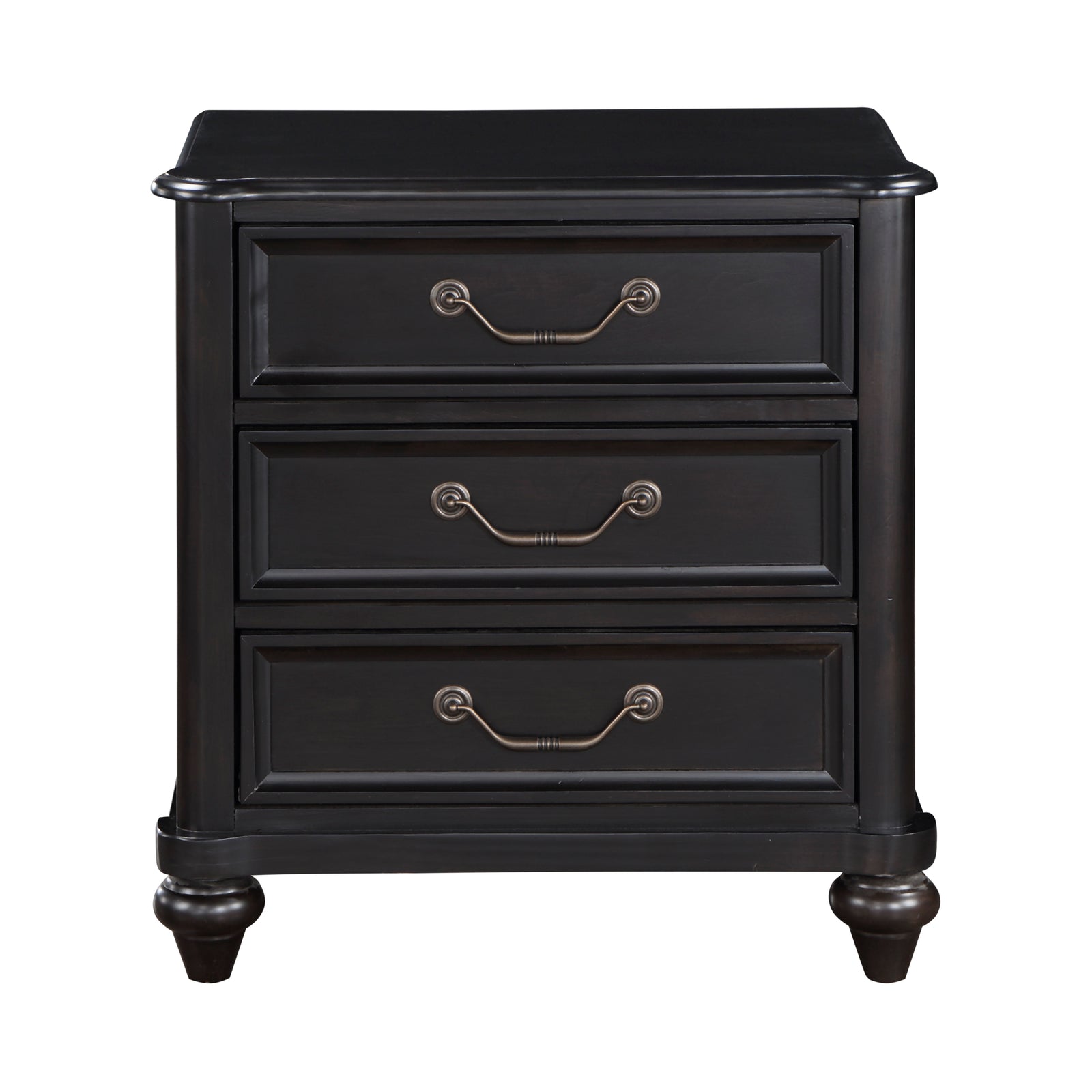 Kimberly 3-Drawer Nightstand