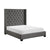 Cobnut Upholstered Panel Bed, Full