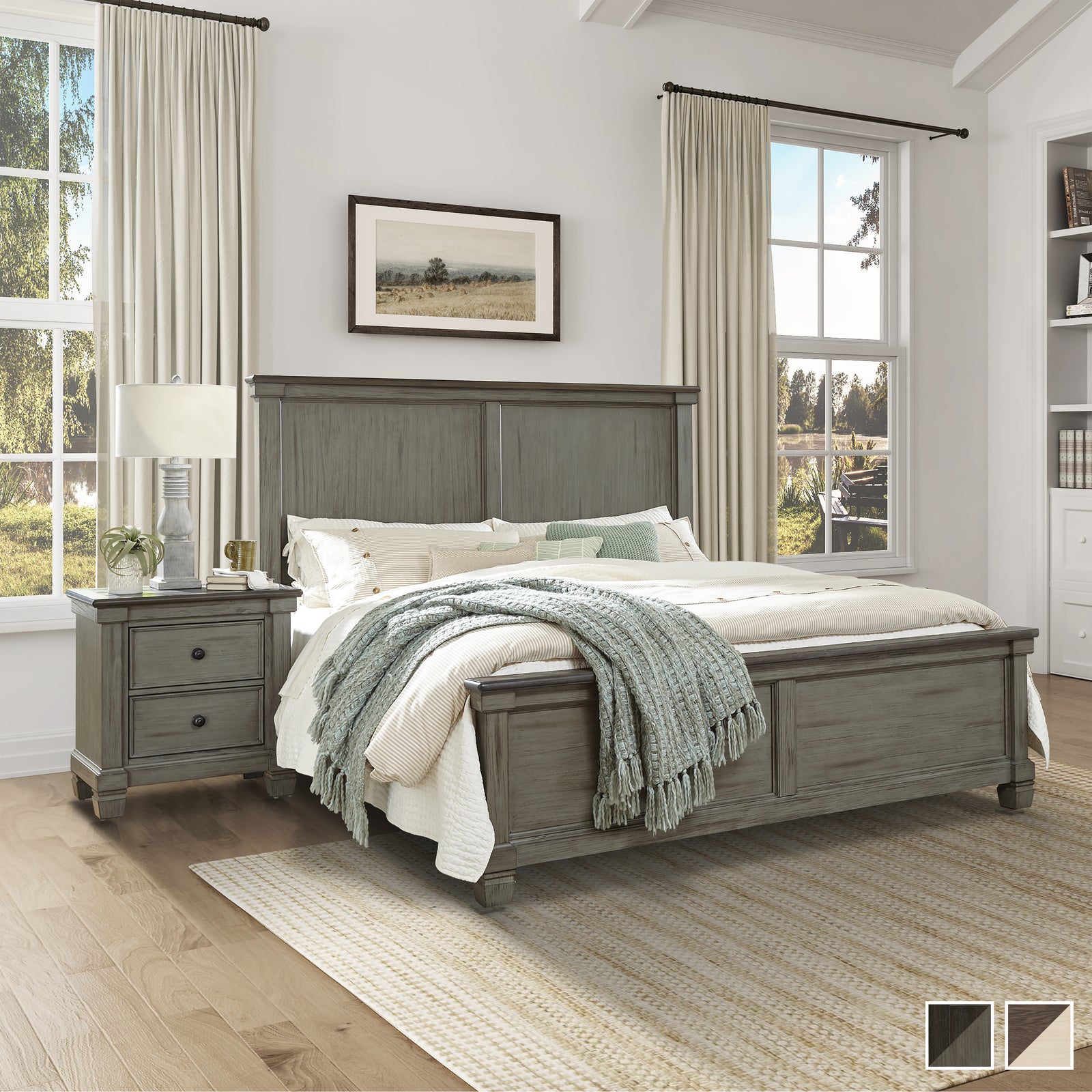 Montclair Panel Bed