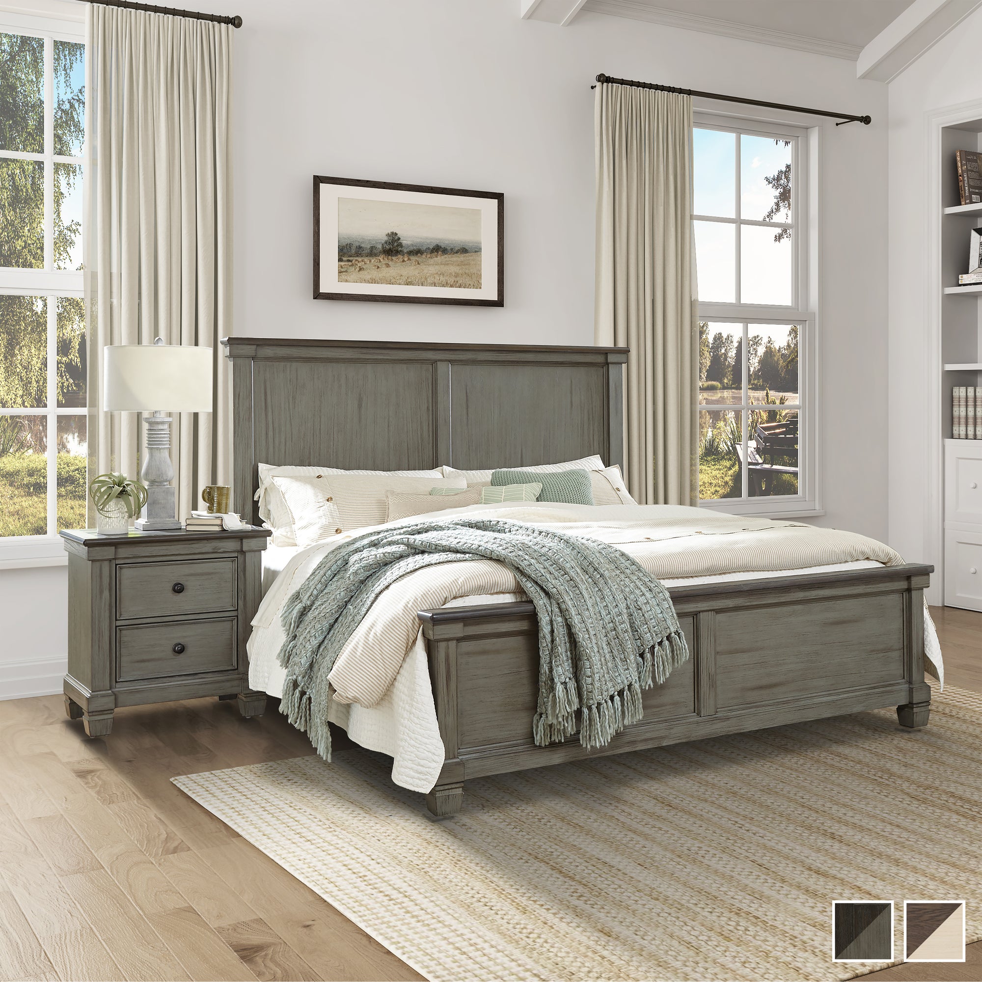 Montclair Panel Bed