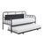 Reid Metal Daybed with Trundle