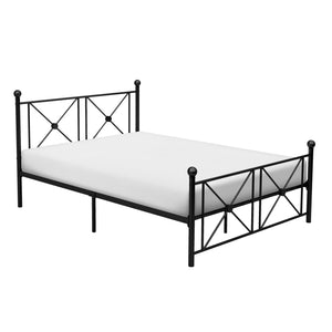 Keller Double-X Metal Bed