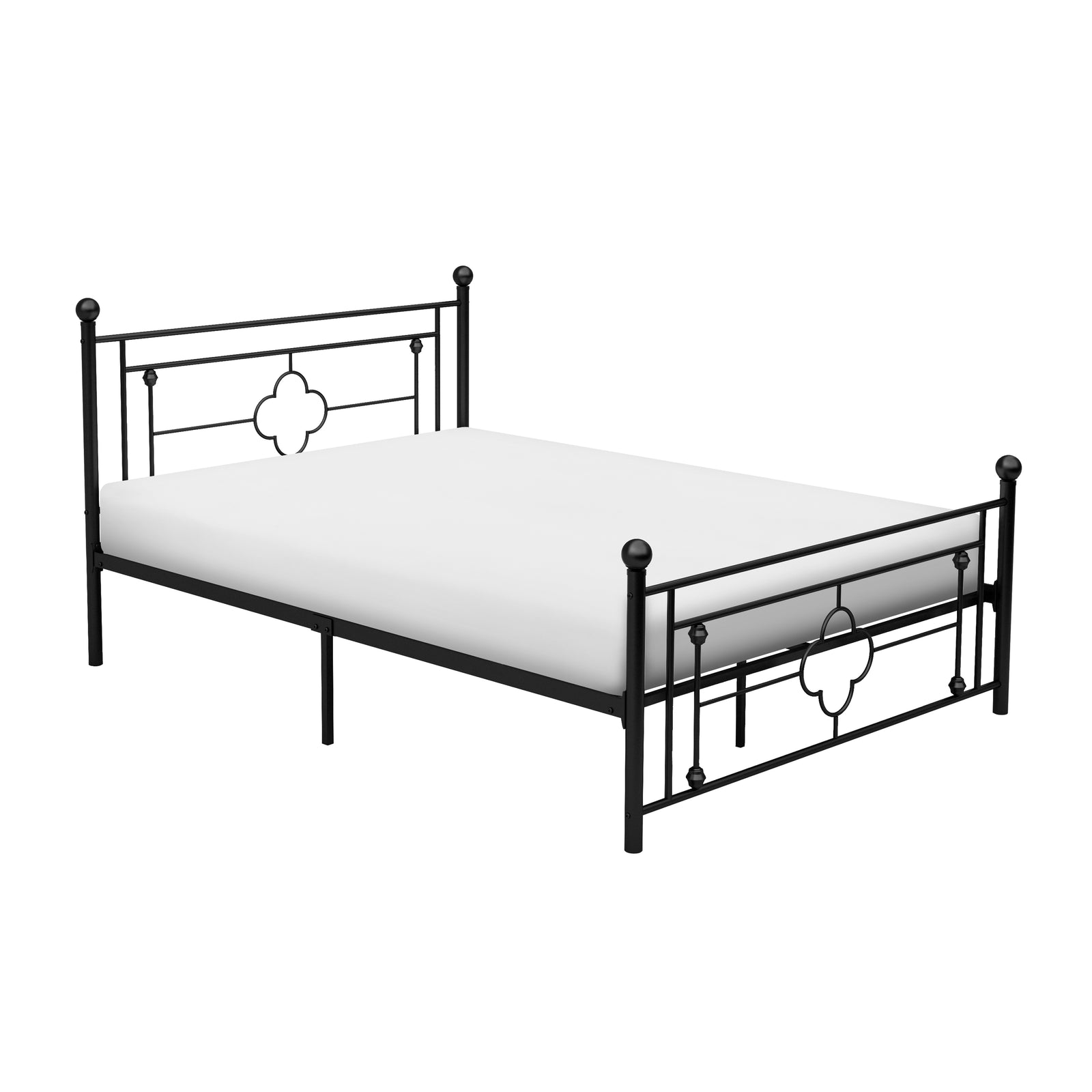 Keller Qua-Trefoil Metal Bed