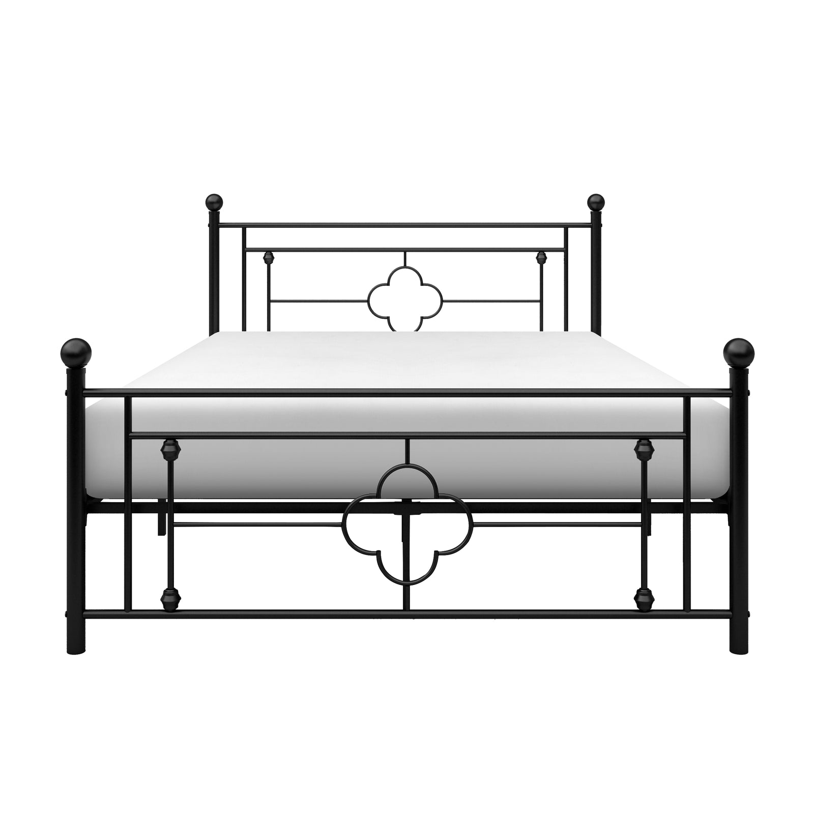 Keller Qua-Trefoil Metal Bed
