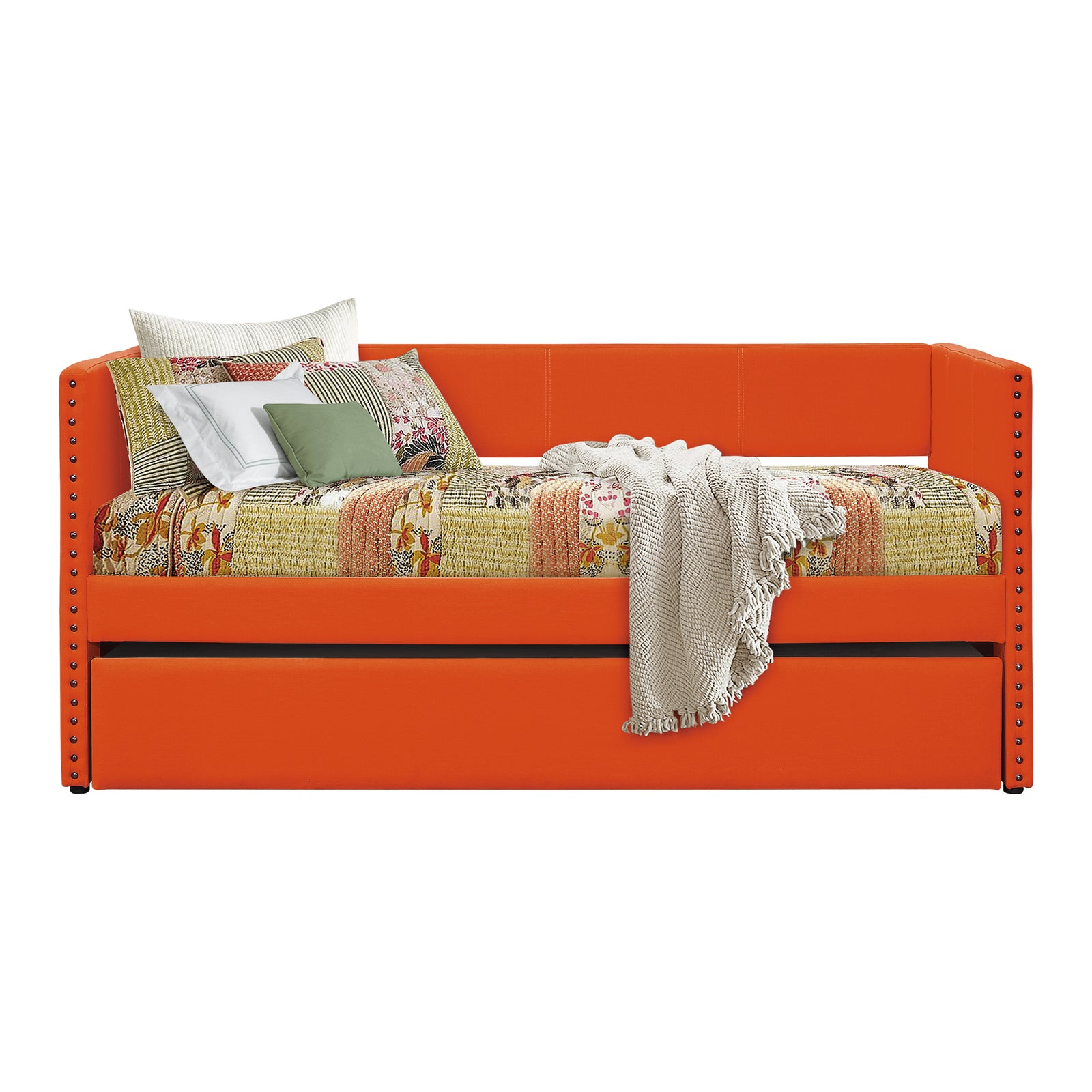 Selles Upholstered Daybed with Trundle