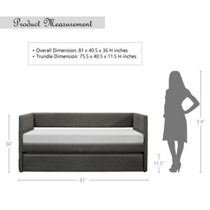 Manasa Daybed with Trundle