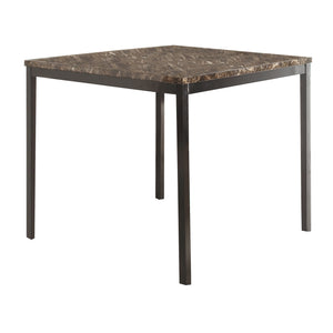 Ricci Counter Height Table, Faux Marble Top