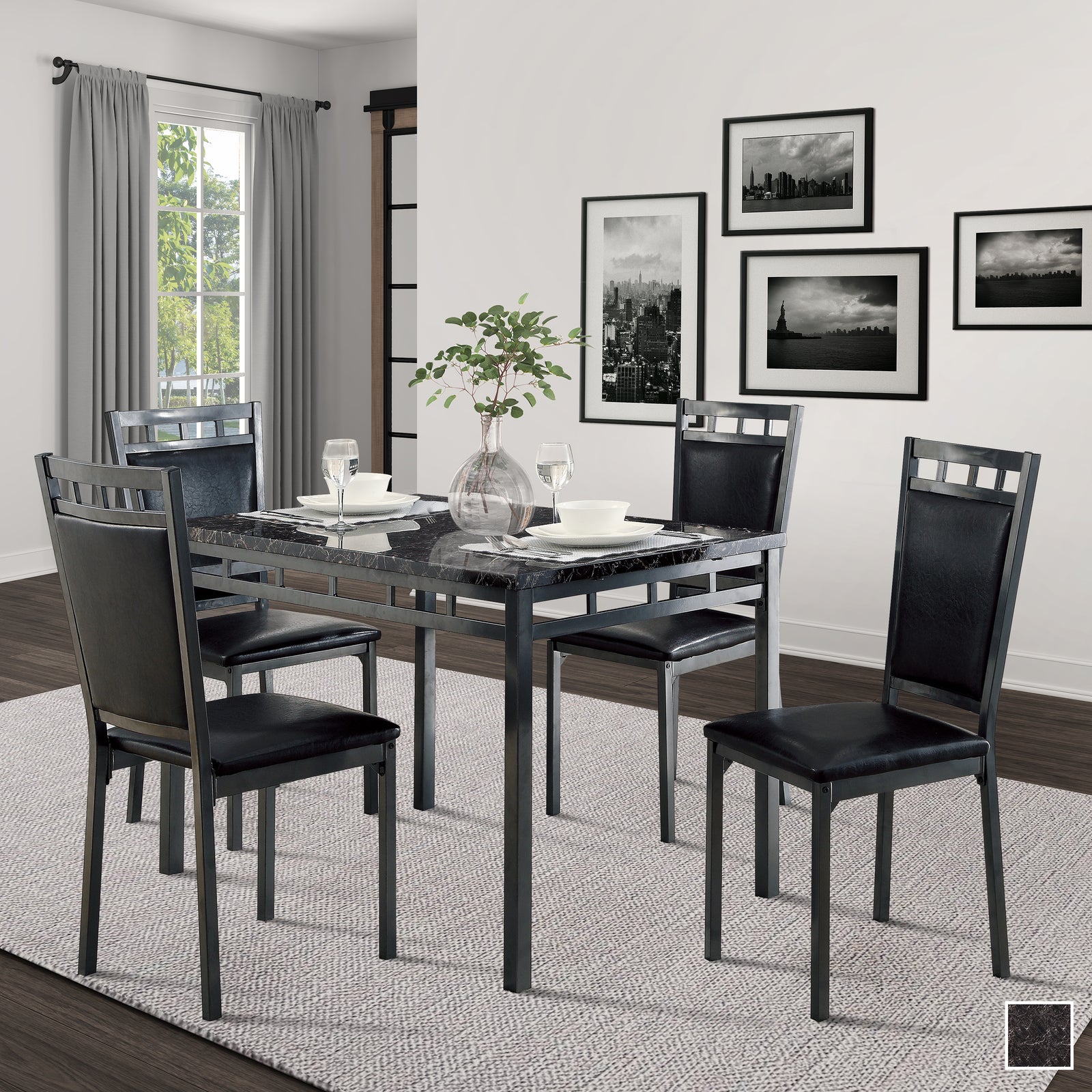 Bexley 5-Piece Dining Set
