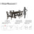Grayling Downs 7-Piece Dining Set