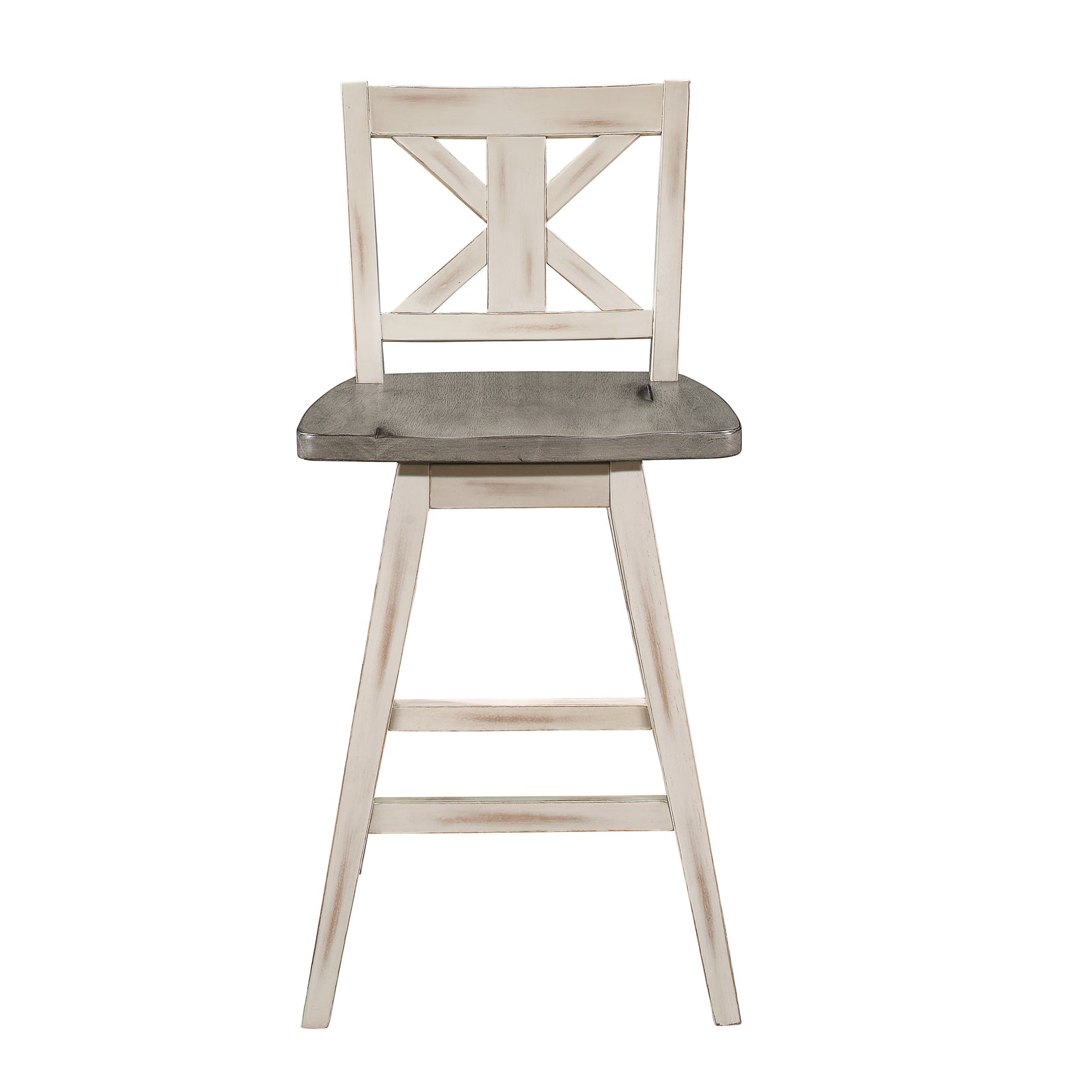 Roux Swivel Counter Height Barstool (Set of 2)