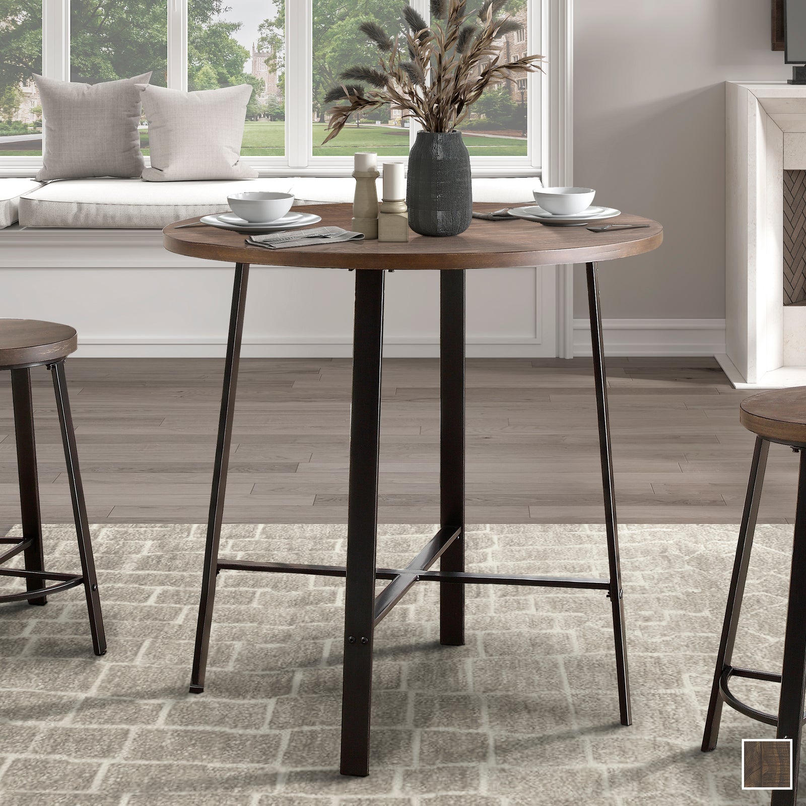 Klitten Round Counter Height Table