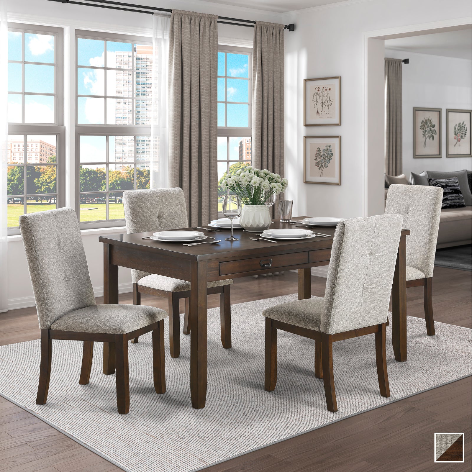 Codie 5-Piece Dining Set