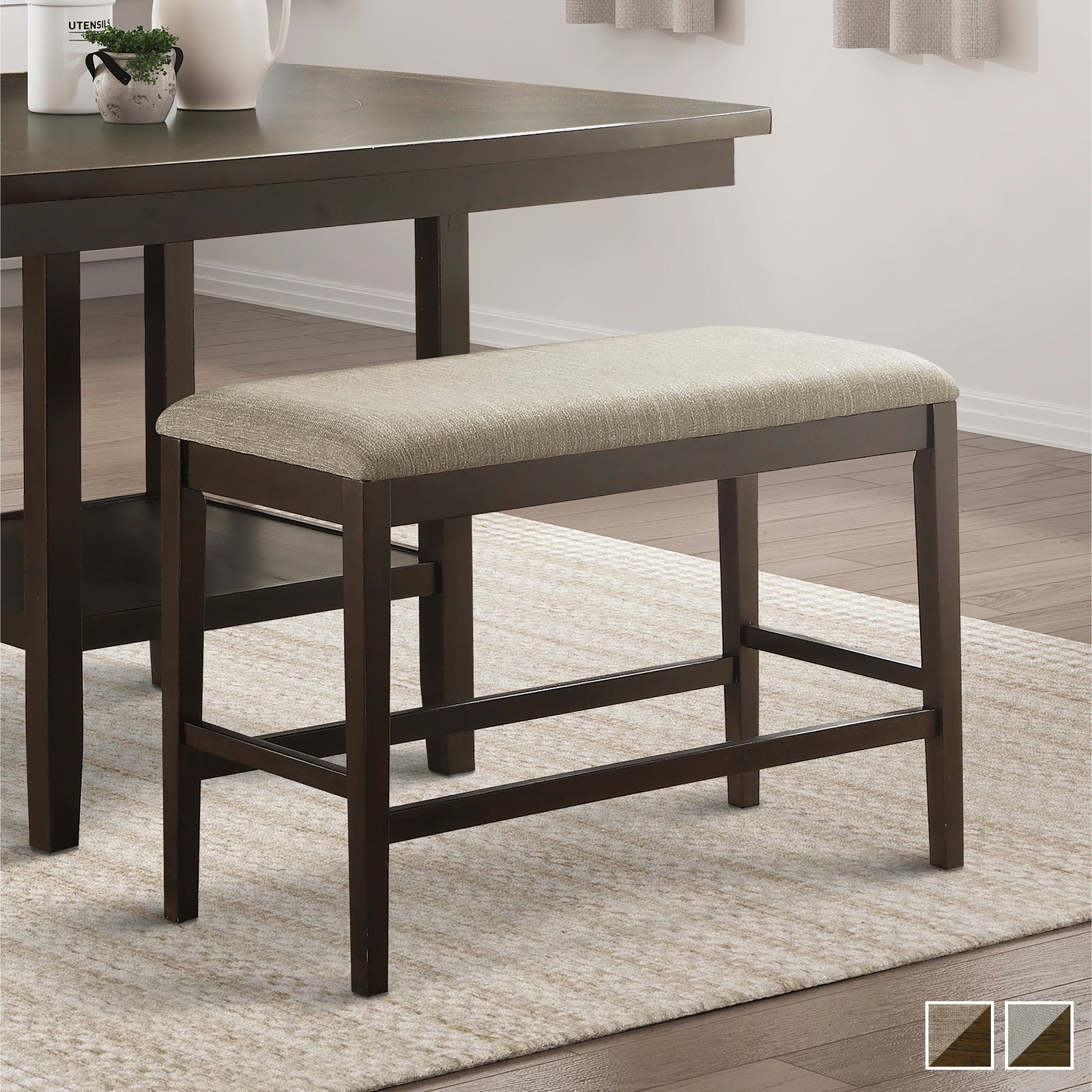 Artena Counter Height Bench
