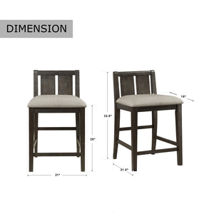 Hobson 3-Piece Counter Height Dining Set