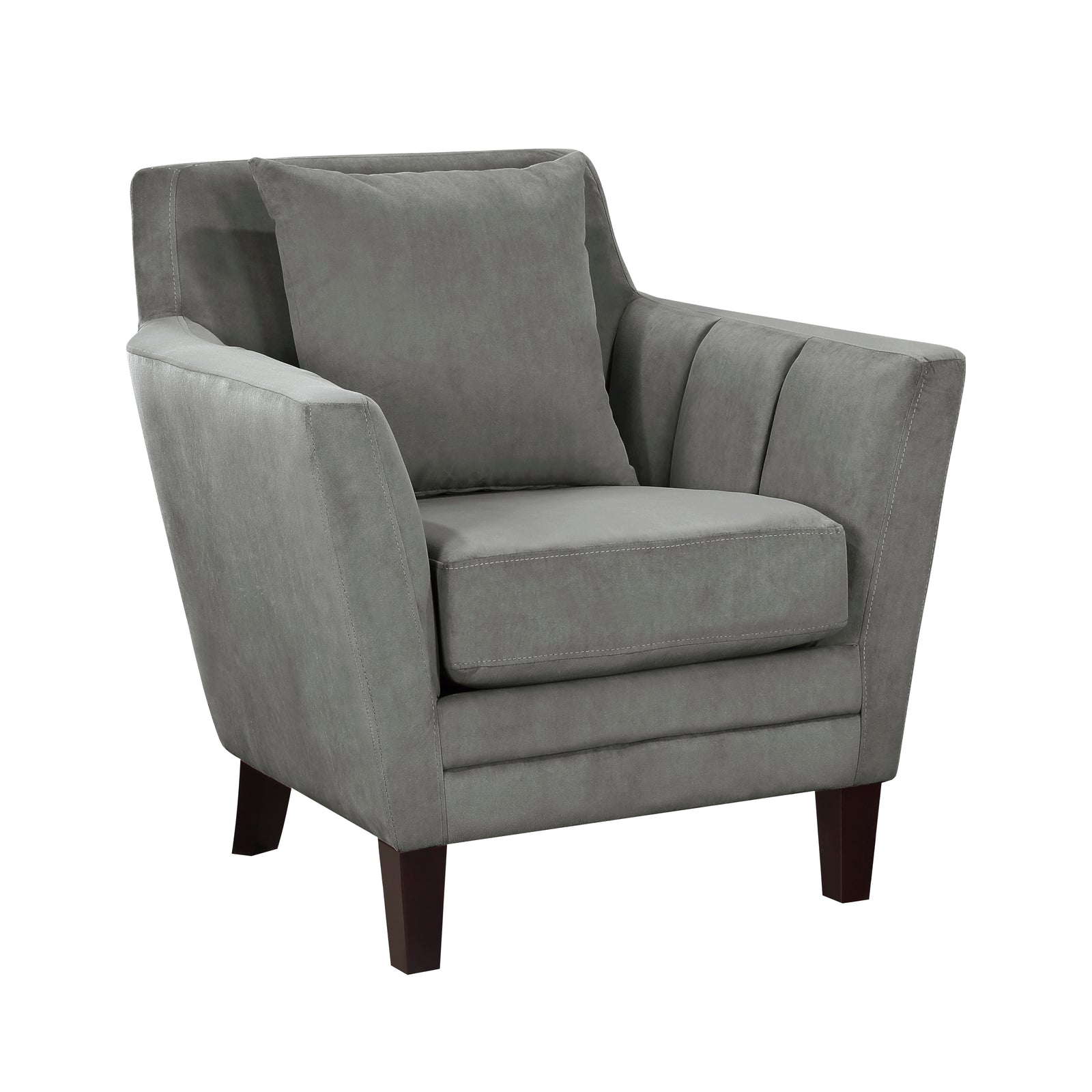Myles Velvet Accent Chair