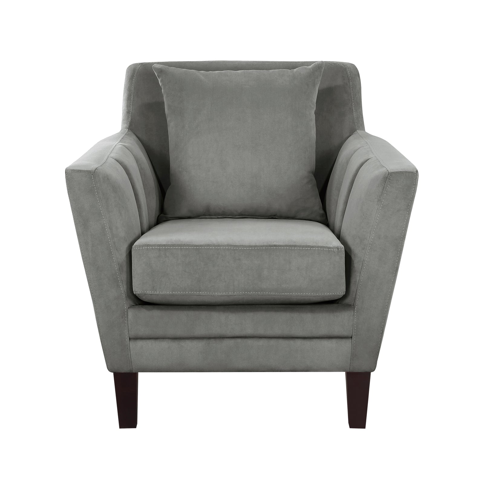 Myles Velvet Accent Chair