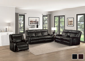Breaux 3-Piece Reclining Living Room Set
