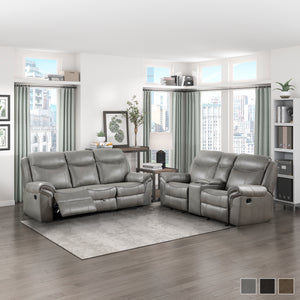 Brisa 2-Piece Manual Reclining Living Room Sofa Set