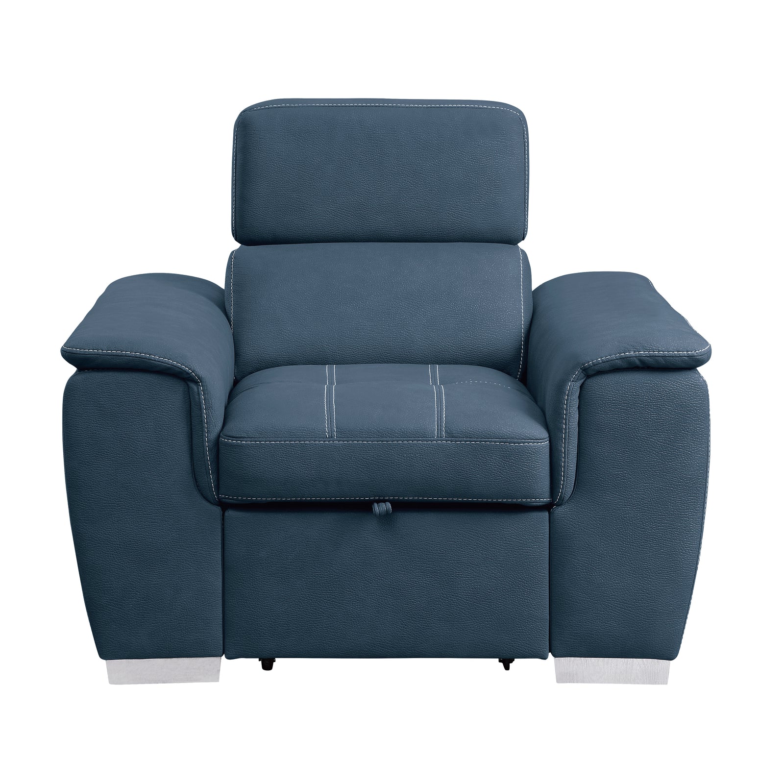 Denizen Chair with Pull-out Ottoman